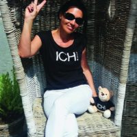 2020-06-29 Menschen mit Botschaft, Claudia Stach, ICH-Shirt