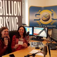 2017-02-07 One Billion Rising am 14. Februar mit Kristina Riedl und Christine Hallas