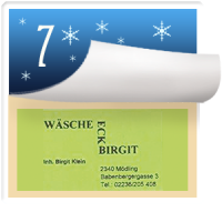 2016-12-07 Türchen Nr. 7 WäscheEckBirgit Mödling, Birgit Klein