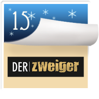 2016-12-15 Türchen Nr. 15 Der Zweiger Spirituosen Mödling – Ingrid Maron